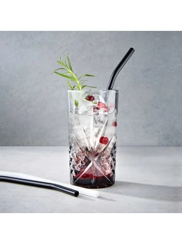 Bestes Angebot 😍 Küche Butlers Glastrinkhalm Mit Bürste Geknickt 5er-Set LONG DRINK In Schwarz-Weiß Günstig Kaufen ✨ 5 Bestes Angebot 😍 Küche Butlers Glastrinkhalm Mit Bürste Geknickt 5er-Set LONG DRINK In Schwarz-Weiß Günstig Kaufen ✨ – Bild 3