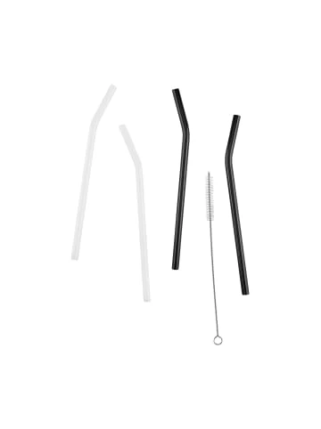 Bestes Angebot 😍 Küche Butlers Glastrinkhalm Mit Bürste Geknickt 5er-Set LONG DRINK In Schwarz-Weiß Günstig Kaufen ✨ 3 Bestes Angebot 😍 Küche Butlers Glastrinkhalm Mit Bürste Geknickt 5er-Set LONG DRINK In Schwarz-Weiß Günstig Kaufen ✨