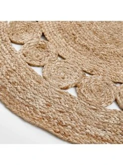 Besorgen 🛒 Heimtextilien Butlers Hanf-Teppich Mit Lochmuster Ø110cm ALL NATURE In Natur Günstig Kaufen 🥰 -Butlers Geschaft butlers hanf teppich mit lochmuster o110cm all nature in natur 3