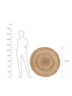 Beste Bewertungen von 😉 Heimtextilien Butlers Hanf-Teppich Ø110cm ALL NATURE In Natur Günstig Kaufen ❤️ -Butlers Geschaft butlers hanf teppich o110cm all nature in natur 2