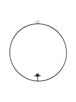 Angebote 😍 Dekoration Butlers Hängedeko-Ring Für Stabkerze Ø50cm LUNA In Schwarz Günstig Kaufen ✔️