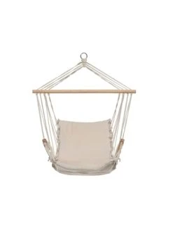 Bester Verkauf 😉 Garten & Balkon Butlers Hängesessel Mit Holzarmlehnen BABOON In Creme Günstig Kaufen ✔️ -Butlers Geschaft butlers hangesessel mit holzarmlehnen baboon in creme 2