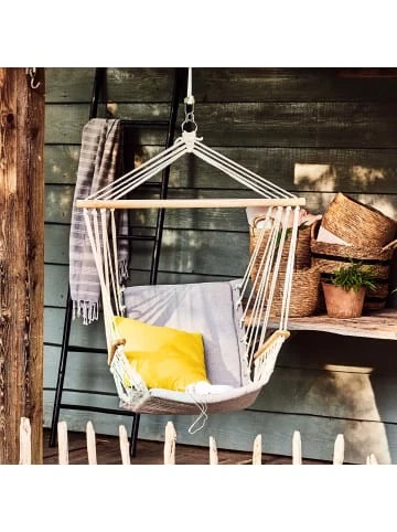 Rabatt 🥰 Garten & Balkon Butlers Hängesessel Mit Holzarmlehnen BABOON In Grau Günstig Kaufen 🧨 4 Rabatt 🥰 Garten & Balkon Butlers Hängesessel Mit Holzarmlehnen BABOON In Grau Günstig Kaufen 🧨 – Bild 2