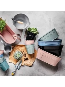 Rabatt 🥰 Garten & Balkon Butlers Hängetopf B 33 X T 16cm ZINC In Hellrosa Günstig Kaufen 🎁 -Butlers Geschaft butlers hangetopf b 33 x t 16cm zinc in hellrosa 1