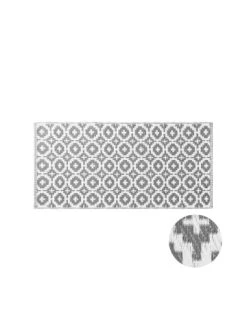 Auslauf 🧨 Heimtextilien Butlers In- & Outdoor-Läufer Mosaik L 140 X B 70cm COLOUR CLASH In Grau Günstig Kaufen 🌟