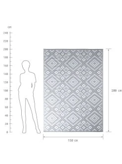 Neu ⌛ Heimtextilien Butlers In- & Outdoor-Teppich Ethno L 200 X B 150cm COLOUR CLASH In Grau-Weiß Günstig Kaufen 😍 -Butlers Geschaft butlers in and outdoor teppich ethno l 200 x b 150cm colour clash in grau weiss 2