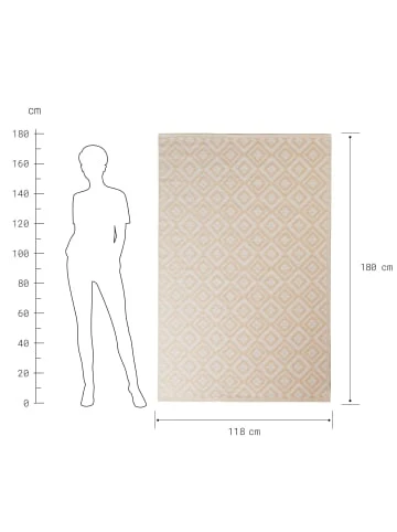 Billig 😉 Heimtextilien Butlers In- & Outdoor-Teppich L 180 X B 118cm COLOUR CLASH In Creme Günstig Kaufen 😉 5 Billig 😉 Heimtextilien Butlers In- & Outdoor-Teppich L 180 X B 118cm COLOUR CLASH In Creme Günstig Kaufen 😉 – Bild 3