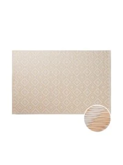 Billig 😉 Heimtextilien Butlers In- & Outdoor-Teppich L 180 X B 118cm COLOUR CLASH In Creme Günstig Kaufen 😉