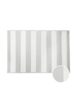 Neu 🎁 Heimtextilien Butlers In- & Outdoor-Teppich Streifen L 180 X B 120cm COLOUR CLASH In Grau Günstig Kaufen 😍