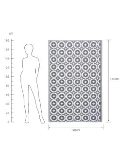 Großhandel 😍 Heimtextilien Butlers In- & Outdoorteppich Mosaik L 180 X B 120cm COLOUR CLASH In Grau Günstig Kaufen 🎁 -Butlers Geschaft butlers in and outdoorteppich mosaik l 180 x b 120cm colour clash in grau 2