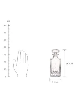 Angebote 🛒 Küche Butlers Karaffe Aus Kristallglas 750ml CRYSTAL CLUB In Transparent Günstig Kaufen ⭐ -Butlers Geschaft butlers karaffe aus kristallglas 750ml crystal club in transparent 3