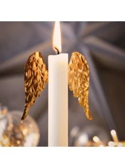 Brandneu 🥰 Weihnachten Butlers Kerzen Dekoration Engelsflügel JEWELRY In Gold Günstig Kaufen 😍 -Butlers Geschaft butlers kerzen dekoration engelsflugel jewelry in gold 1