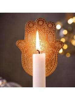 Bestpreis ❤️ Butlers Kerzen Dekoration Hamsa Hand JEWELRY In Gold Günstig Kaufen 🤩 -Butlers Geschaft butlers kerzen dekoration hamsa hand jewelry in gold 1