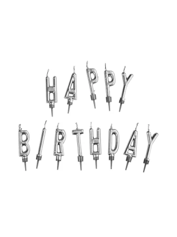 Neu 🛒 Dekoration Butlers Kerzen Set HAPPY 🥳 BIRTHDAY In Silber Günstig Kaufen 🎁 3 Neu 🛒 Dekoration Butlers Kerzen Set HAPPY 🥳 BIRTHDAY In Silber Günstig Kaufen 🎁