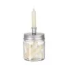Rabatt 🛒 Dekoration Butlers Kerzenhalter & Kerzen-Set Creme LITTLE LIGHT In Silber-Creme Günstig Kaufen 🧨 -Butlers Geschaft butlers kerzenhalter and kerzen set creme little light in silber creme