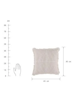 Aktion 😍 Heimtextilien Butlers Kissen L 45 X B 45cm BONDI BEACH In Beige-Weiß Günstig Kaufen 👍 -Butlers Geschaft butlers kissen l 45 x b 45cm bondi beach in beige weiss 3