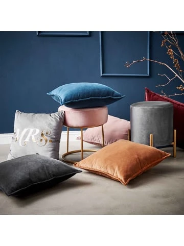 Brandneu 😀 Heimtextilien Butlers Kissen L 45 X B 45cm COTTON VELVET In Hellbraun Günstig Kaufen 😉 6 Brandneu 😀 Heimtextilien Butlers Kissen L 45 X B 45cm COTTON VELVET In Hellbraun Günstig Kaufen 😉 – Bild 4