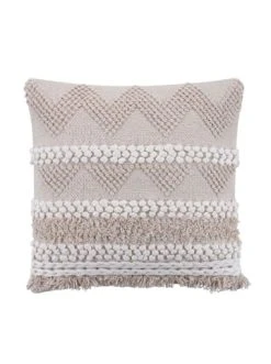 Budget 🔥 Heimtextilien Butlers Kissen L 45 X B 45cm EASY ETHNO In Creme Günstig Kaufen 🤩