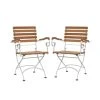 Neu ⌛ Garten & Balkon Butlers Klappstuhl Mit Armlehnen 2er-Set PARKLIFE In Weiß-Natur Günstig Kaufen 😍 -Butlers Geschaft butlers klappstuhl mit armlehnen 2er set parklife in weiss natur