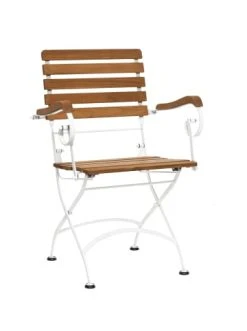 Neu ⌛ Garten & Balkon Butlers Klappstuhl Mit Armlehnen 2er-Set PARKLIFE In Weiß-Natur Günstig Kaufen 😍 -Butlers Geschaft butlers klappstuhl mit armlehnen 2er set parklife in weiss natur 2