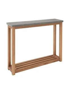 Großhandel ⭐ Garten & Balkon Butlers Konsole Mit Zementplatte CONCRETE In Natur-Grau Günstig Kaufen ✨