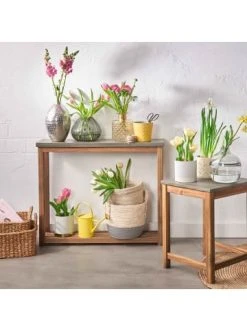 Großhandel ⭐ Garten & Balkon Butlers Konsole Mit Zementplatte CONCRETE In Natur-Grau Günstig Kaufen ✨ -Butlers Geschaft butlers konsole mit zementplatte concrete in natur grau 6