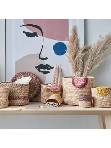 Bestes Angebot 🎁 Dekoration Butlers Korb Handgefertigt Aus Raffia Ø20cm ISALO In Natur-Rosa Günstig Kaufen 🤩 4 Bestes Angebot 🎁 Dekoration Butlers Korb Handgefertigt Aus Raffia Ø20cm ISALO In Natur-Rosa Günstig Kaufen 🤩 – Bild 2