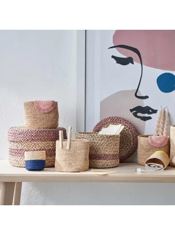 Bestes Angebot 🎁 Dekoration Butlers Korb Handgefertigt Aus Raffia Ø20cm ISALO In Natur-Rosa Günstig Kaufen 🤩 9 Bestes Angebot 🎁 Dekoration Butlers Korb Handgefertigt Aus Raffia Ø20cm ISALO In Natur-Rosa Günstig Kaufen 🤩 – Bild 7