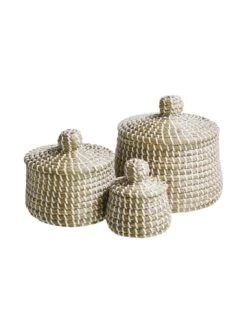 Aktion 💯 Dekoration Butlers Korb Mit Deckel Ø23cm BONDI BRAID In Natur-Weiß Günstig Kaufen 👍 -Butlers Geschaft butlers korb mit deckel o23cm bondi braid in natur weiss 4