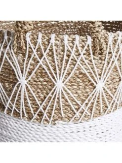 Bestes Angebot ✔️ Dekoration Butlers Korb Ø32cm WHITE BEACH In Natur-Weiß Günstig Kaufen 😀 -Butlers Geschaft butlers korb o32cm white beach in natur weiss 2