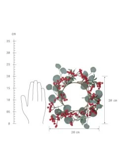 Top 10 ⌛ Dekoration Butlers Kranz Beeren & Eukalyptus Ø20cm FLORISTA In Rot Günstig Kaufen ⭐ -Butlers Geschaft butlers kranz beeren and eukalyptus o20cm florista in rot 2
