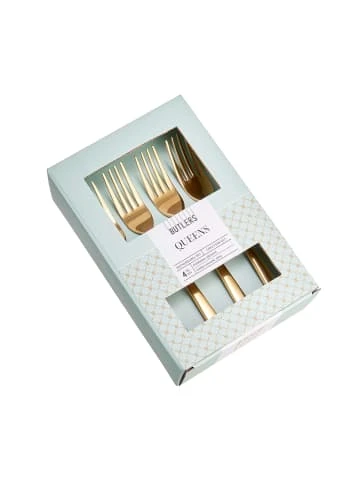 Top 10 😀 Küche Butlers Kuchengabeln 4er-Set QUEENS In Gold Günstig Kaufen 💯 5 Top 10 😀 Küche Butlers Kuchengabeln 4er-Set QUEENS In Gold Günstig Kaufen 💯 – Bild 3