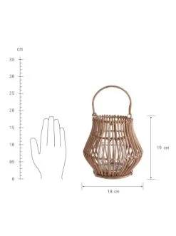 Aktion 😀 Dekoration Butlers Laterne Höhe 19cm BALI In Natur Günstig Kaufen 👏 -Butlers Geschaft butlers laterne hohe 19cm bali in natur 2