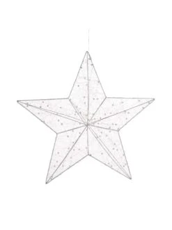 Billig 🥰 Büro-, Schulbedarf & Kreativbedarf Butlers LED 3D Stern Mit USB-Batteriefach SHINING STAR In Silber Günstig Kaufen 👏 -Butlers Geschaft butlers led 3d stern mit usb batteriefach shining star in silber 1