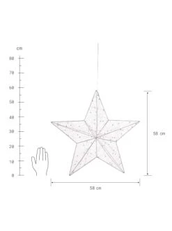 Billig 🥰 Büro-, Schulbedarf & Kreativbedarf Butlers LED 3D Stern Mit USB-Batteriefach SHINING STAR In Silber Günstig Kaufen 👏 -Butlers Geschaft butlers led 3d stern mit usb batteriefach shining star in silber 3