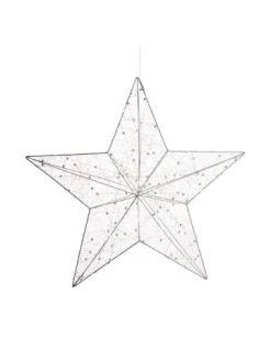 Billig 🥰 Büro-, Schulbedarf & Kreativbedarf Butlers LED 3D Stern Mit USB-Batteriefach SHINING STAR In Silber Günstig Kaufen 👏 -Butlers Geschaft butlers led 3d stern mit usb batteriefach shining star in silber 4