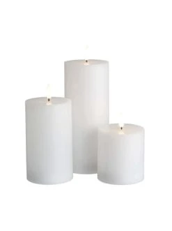 Rabatt 🎁 Dekoration Butlers LED-Kerzen 3-tlg. Mit Fernbedienung NORDIC LIGHT In Weiß Günstig Kaufen 😍 -Butlers Geschaft butlers led kerzen 3 tlg mit fernbedienung nordic light in weiss 2