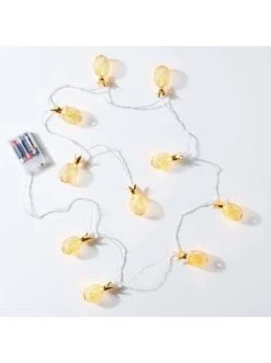 Brandneu 🧨 Weihnachten Butlers LED-Lichterkette Ananas 10 Lichter Mit USB-Batteriefach MIAMI In Gold Günstig Kaufen ✔️