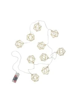 Neu 🧨 Weihnachten Butlers LED-Lichterkette Würfel 10 Lichter Mit USB-Batteriefach GEOMETRICS In Gold Günstig Kaufen 💯 -Butlers Geschaft butlers led lichterkette wurfel 10 lichter mit usb batteriefach geometrics in gold 1