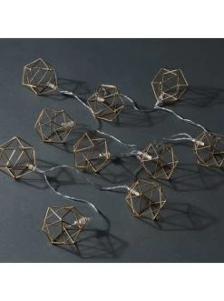 Neu 🧨 Weihnachten Butlers LED-Lichterkette Würfel 10 Lichter Mit USB-Batteriefach GEOMETRICS In Gold Günstig Kaufen 💯 -Butlers Geschaft butlers led lichterkette wurfel 10 lichter mit usb batteriefach geometrics in gold 4