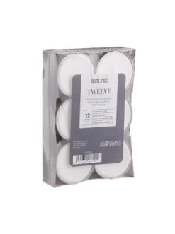 Beste Bewertungen von 😉 Dekoration Butlers Maxi-Teelichte 12 Stück TWELVE In Weiß Günstig Kaufen ⭐ -Butlers Geschaft butlers maxi teelichte 12 stuck twelve in weiss 1