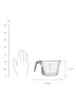 Angebote ⭐ Küche Butlers Messbecher Aus Glas 1000ml RECIPE In Transparent Günstig Kaufen ⭐ -Butlers Geschaft butlers messbecher aus glas 1000ml recipe in transparent 2