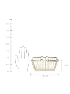 Blitzangebot 💯 Dekoration Butlers Mini Einkaufskorb B 18 X T 13cm SUPERMARKET In Gold Günstig Kaufen 😀 -Butlers Geschaft butlers mini einkaufskorb b 18 x t 13cm supermarket in gold 1