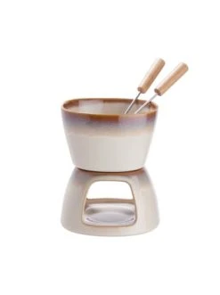 Am billigsten 🤩 Küche Butlers Mini-Fondue Mit 2 Gabeln AU CHOCOLAT In Beige Günstig Kaufen 🛒