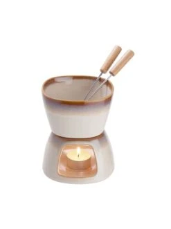 Am billigsten 🤩 Küche Butlers Mini-Fondue Mit 2 Gabeln AU CHOCOLAT In Beige Günstig Kaufen 🛒 -Butlers Geschaft butlers mini fondue mit 2 gabeln au chocolat in beige 3