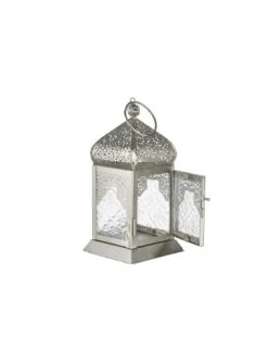 Bester Verkauf ❤️ Dekoration Butlers Mini-Laterne Höhe 19cm LITTLE ORIENT In Silber Günstig Kaufen 😉 -Butlers Geschaft butlers mini laterne hohe 19cm little orient in silber 1