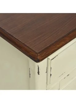 Neu 🛒 Möbel Butlers Nachttisch CABOTT COVE In Creme-Braun Günstig Kaufen 😀 -Butlers Geschaft butlers nachttisch cabott cove in creme braun 6