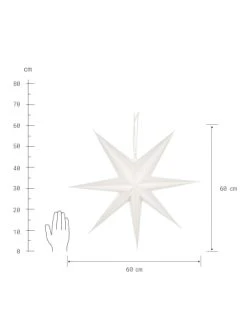 Schlussverkauf ⭐ Büro-, Schulbedarf & Kreativbedarf Butlers Papierstern Ø60cm LATERNA MAGICA In Weiß Günstig Kaufen ⌛ -Butlers Geschaft butlers papierstern o60cm laterna magica in weiss 3