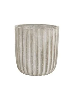 Großhandel 🎁 Dekoration Butlers Pflanztopf Ø12cm CUBIST In Grau Günstig Kaufen 🥰