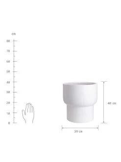 Blitzangebot 🔥 Dekoration Butlers Pflanztopf Ø39cm LOFT In Weiß Günstig Kaufen 🥰 -Butlers Geschaft butlers pflanztopf o39cm loft in weiss 3